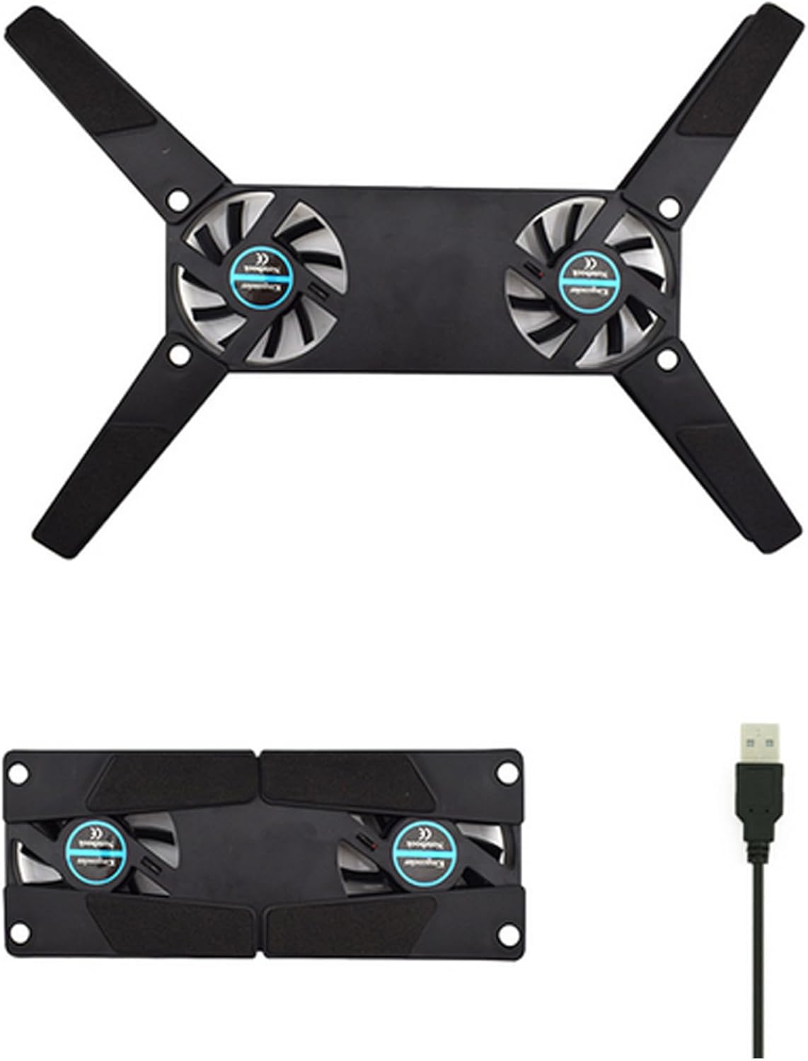 Refroidisseur pliable pour ordinateur portable - Ventilateur PC portable | DR CLICK Informatique
