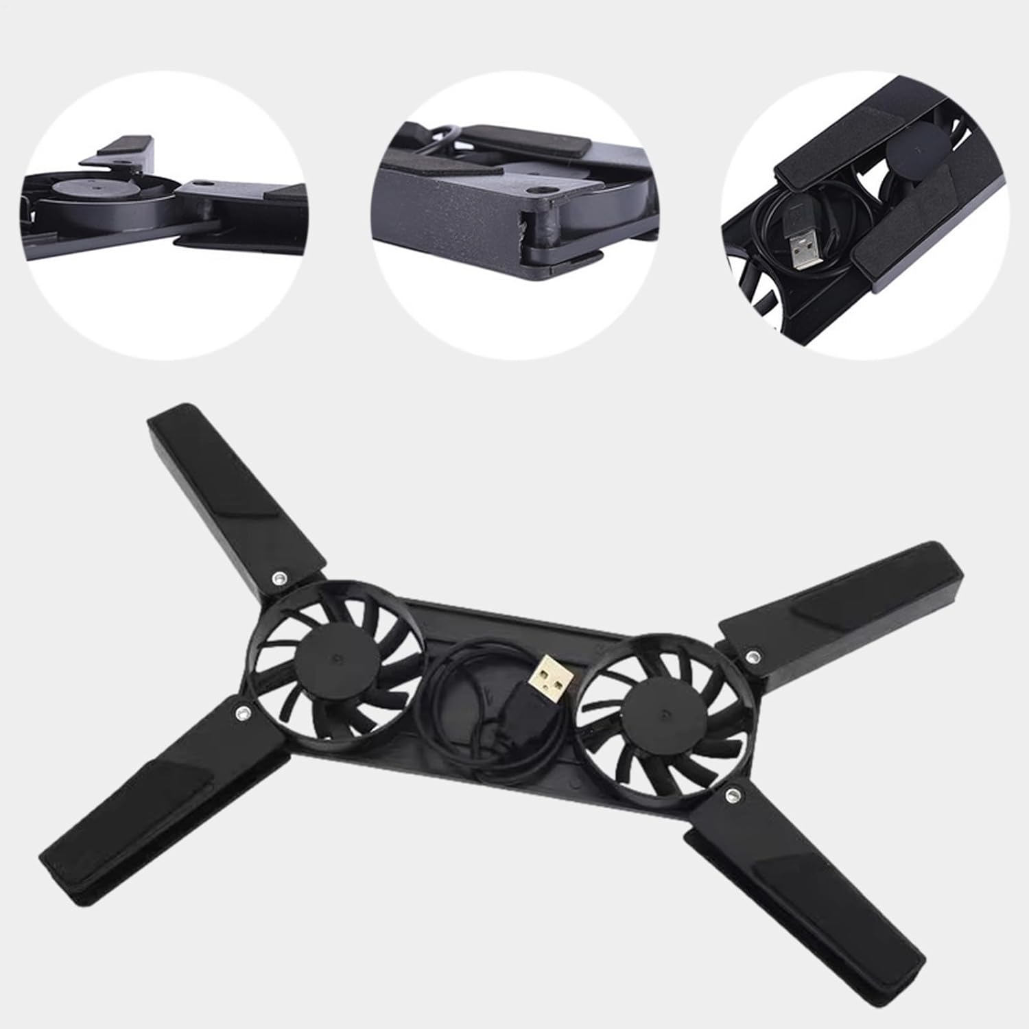 Refroidisseur pliable pour ordinateur portable - Ventilateur PC portable | DR CLICK Informatique