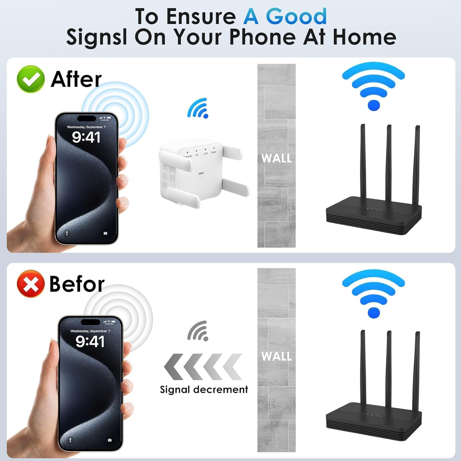 Répéteur Wi - Fi AC1200 – Double Bande 2,4/5 GHz, Port Ethernet, Compatible Toutes Box - Répéteur Wi - Fi | DR CLICK Informatique