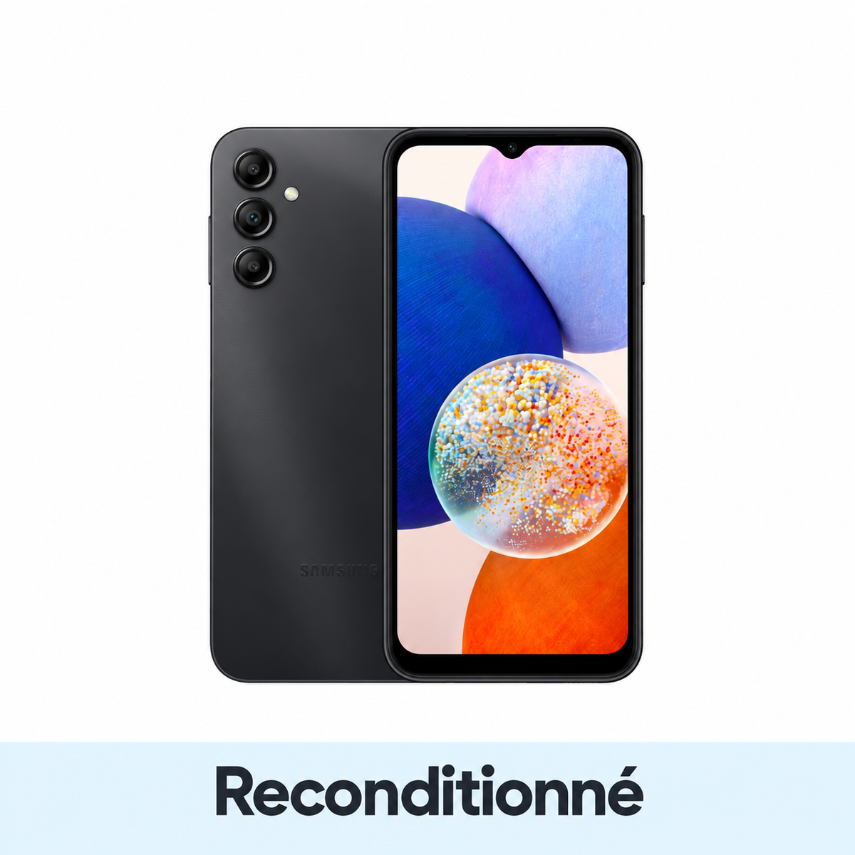 Samsung Galaxy A14 – 64 Go – Noir – Reconditionné