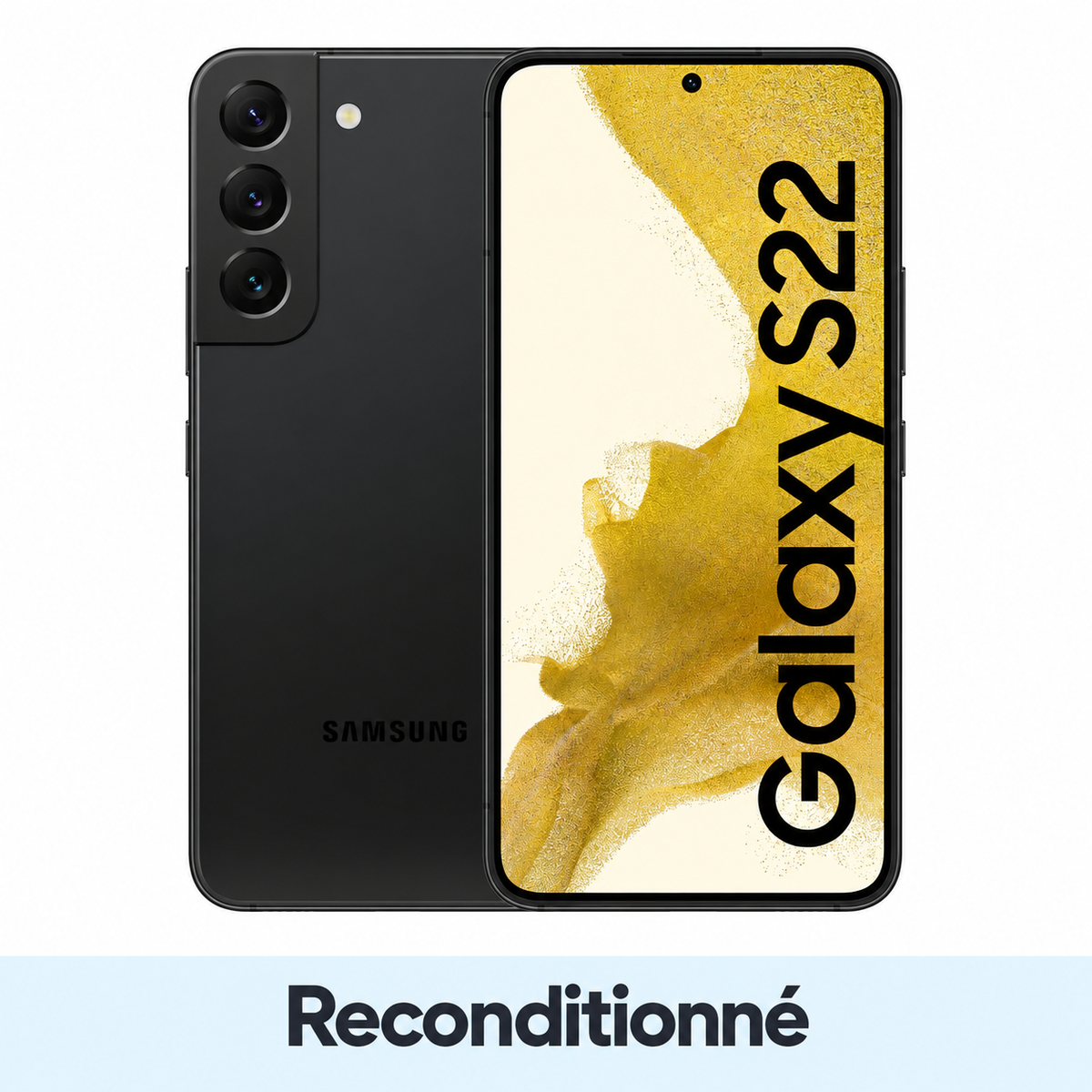 Samsung Galaxy S22 5G – 128 Go – Noir – Reconditionné