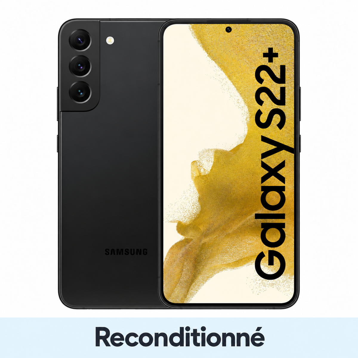 Samsung Galaxy S22+ 5G – 128 Go – Noir – Reconditionné