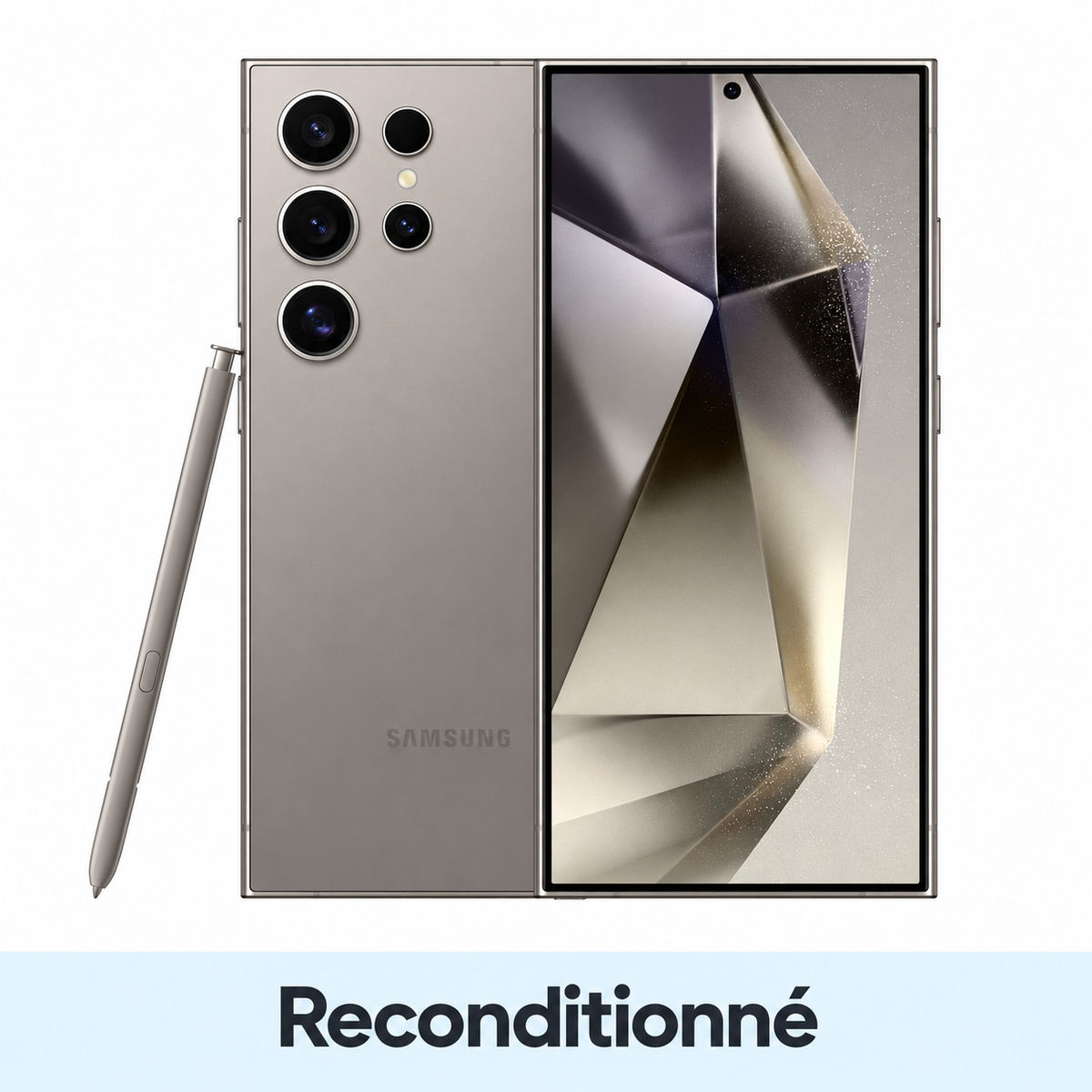 Samsung Galaxy S24 Ultra – 256 Go – Gris – Reconditionné