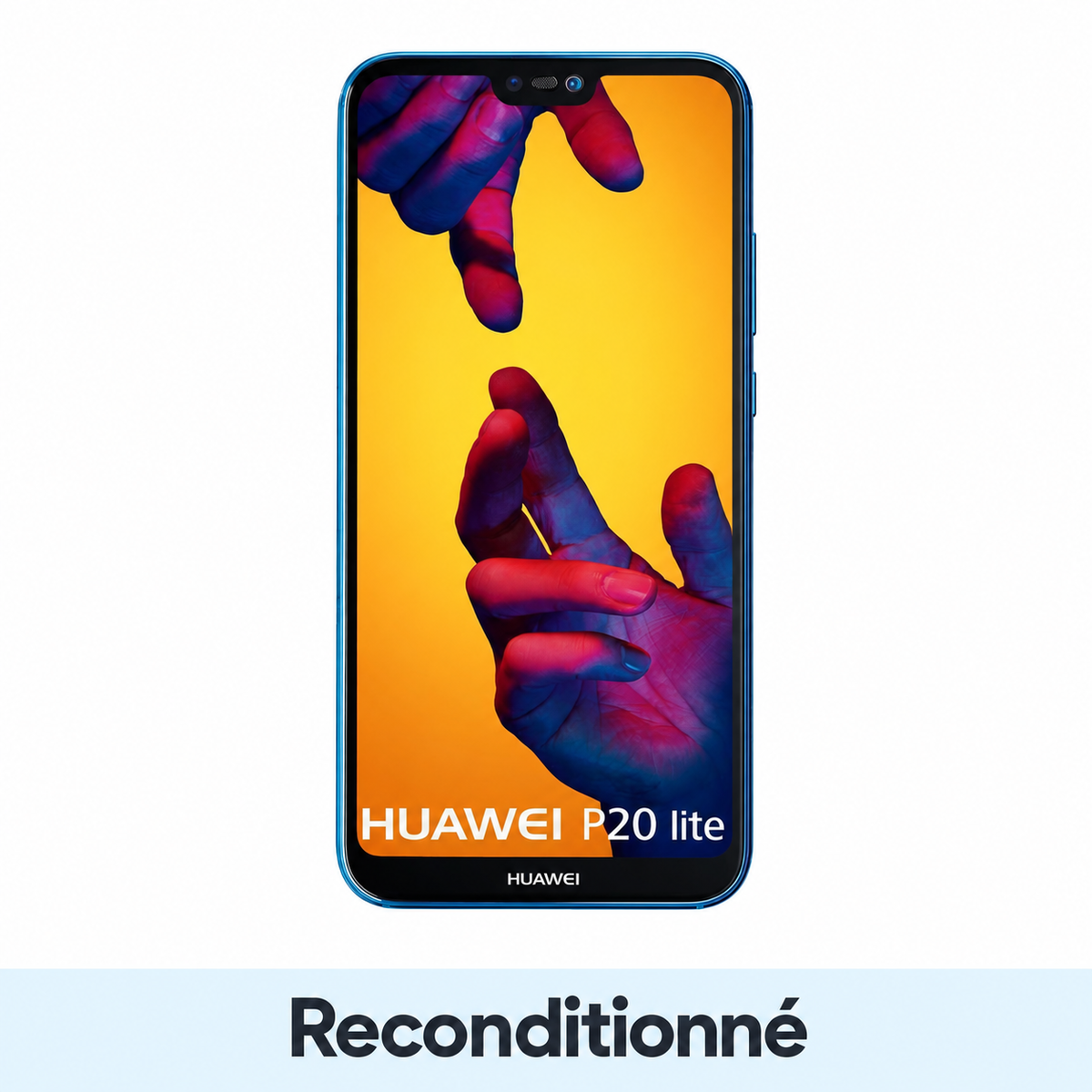 Huawei P20 lite – 64 Go – Bleu – Reconditionné