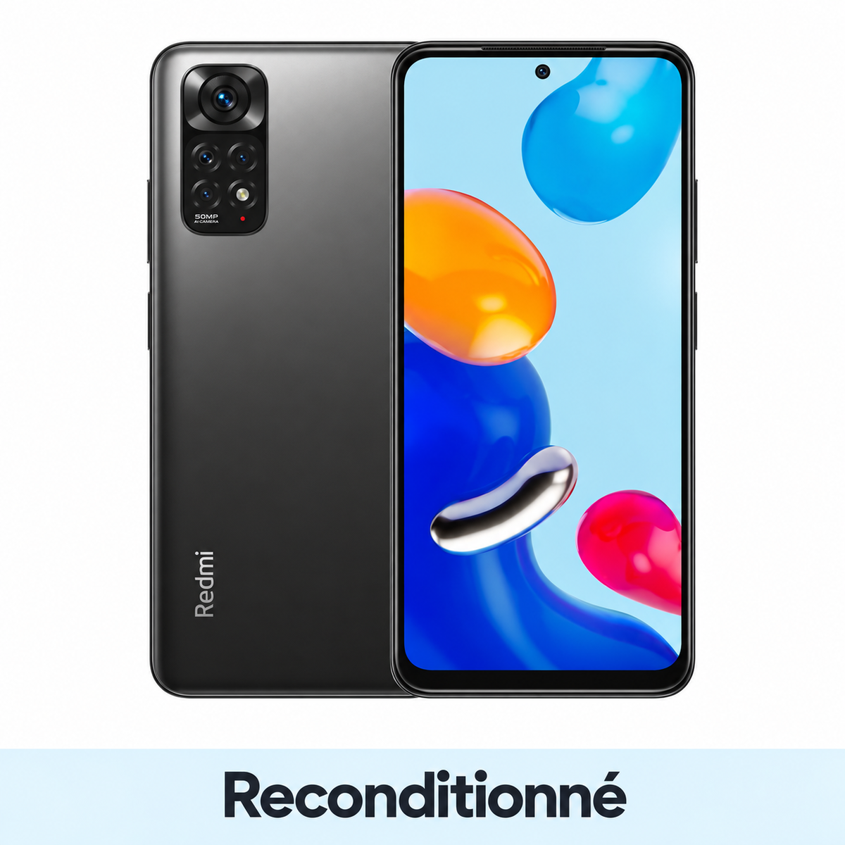 Xiaomi Redmi Note 11 – 64 Go – Gris – Reconditionné