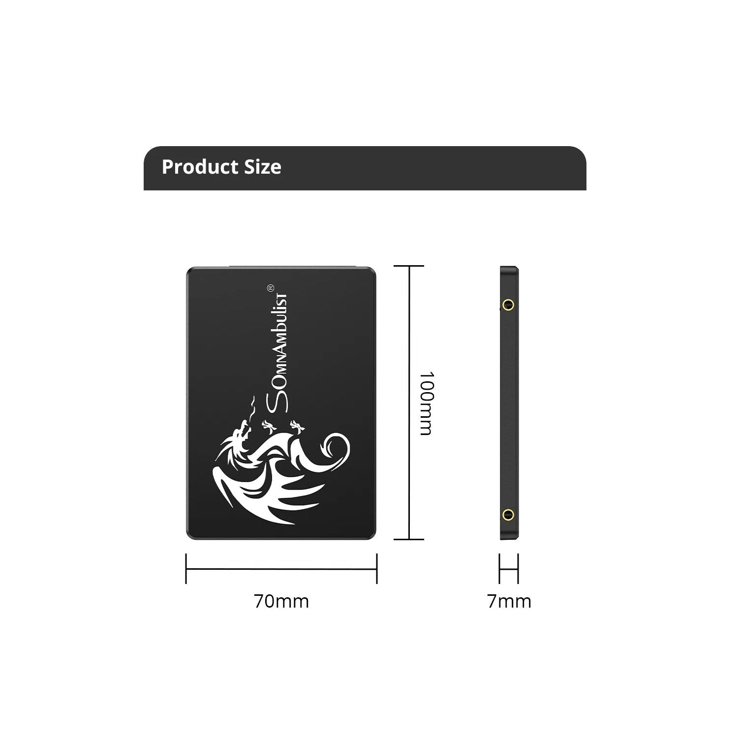SomnAmbulist SSD 256 Go 2.5 - Disque dur & SSD | DR CLICK Informatique