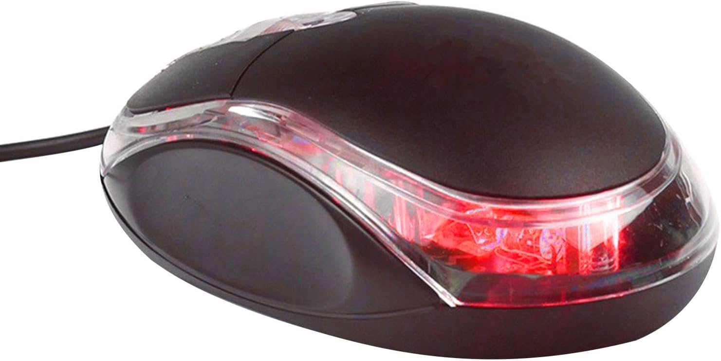 Câble USB de 1,2 m connecté à la souris filaire Nixieen