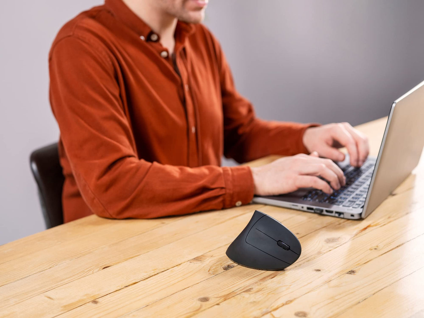 Souris sans Fil, Souris Verticale Ergonomique, 6 Boutons, LED - Clavier & souris | DR CLICK Informatique