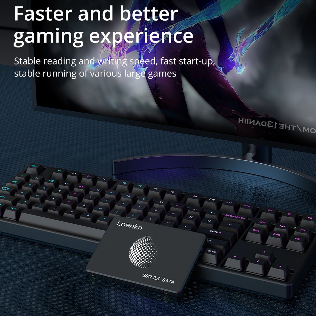 SSD SATA III 2,5" 256 Go – Disque interne haute vitesse - Disque dur & SSD | DR CLICK Informatique