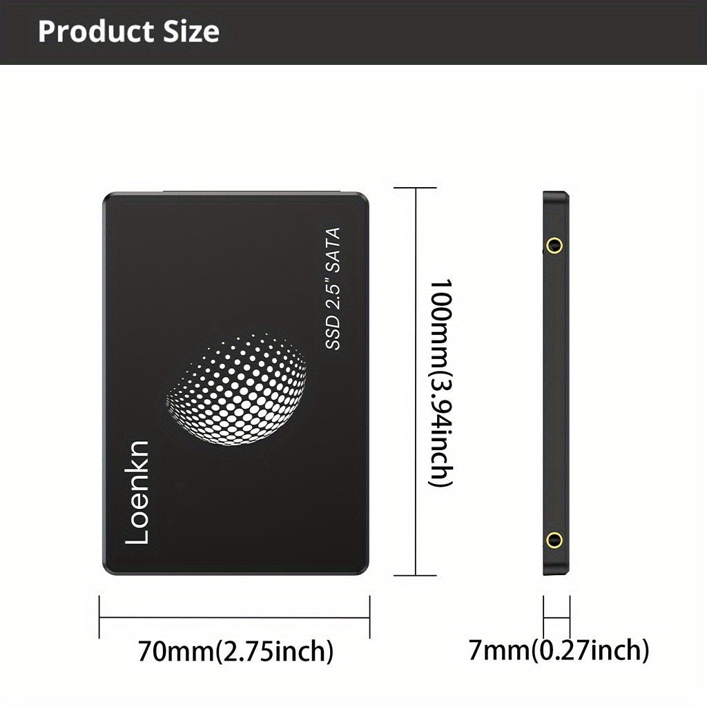 SSD SATA III 2,5" 256 Go – Disque interne haute vitesse - Disque dur & SSD | DR CLICK Informatique