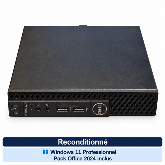 Dell OptiPlex 3070 i5-9400 – 16 Go RAM – SSD 256 Go – Windows 11 (Reconditionné) - Tiny PC | DR CLICK Informatique