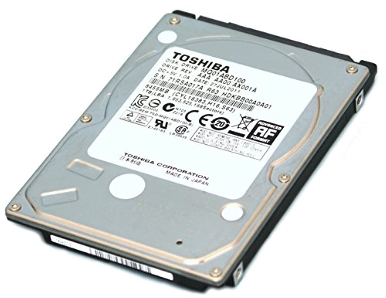 Toshiba - MQ01ABD100 - Disque dur interne 2,5'' 1000 Go SATA II - Disque dur & SSD | DR CLICK Informatique