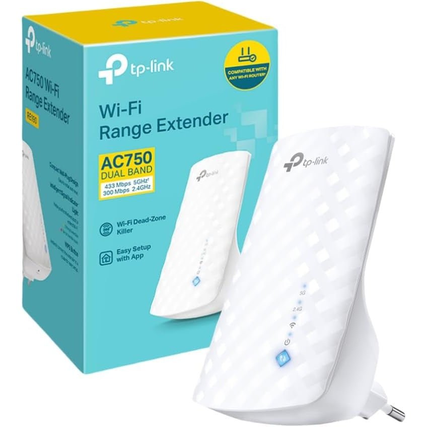 TP - Link RE190 – Répéteur Wi - Fi AC750, Extendeur Wi - Fi Compatible Toutes Box - Répéteur Wi - Fi | DR CLICK Informatique