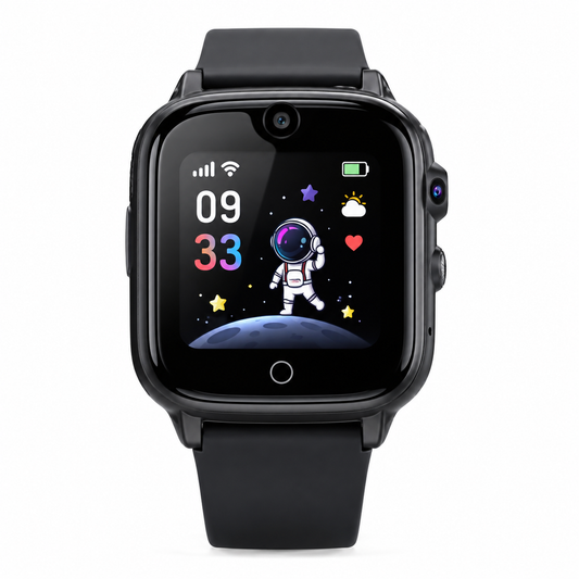 Montre connectée pour enfant — noire