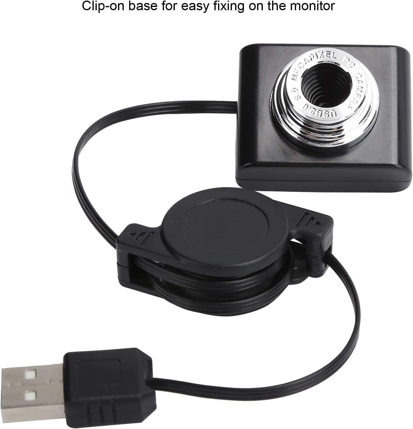 Webcam PC, Mini Webcam Stable avec câble rétractable - Webcam | DR CLICK Informatique