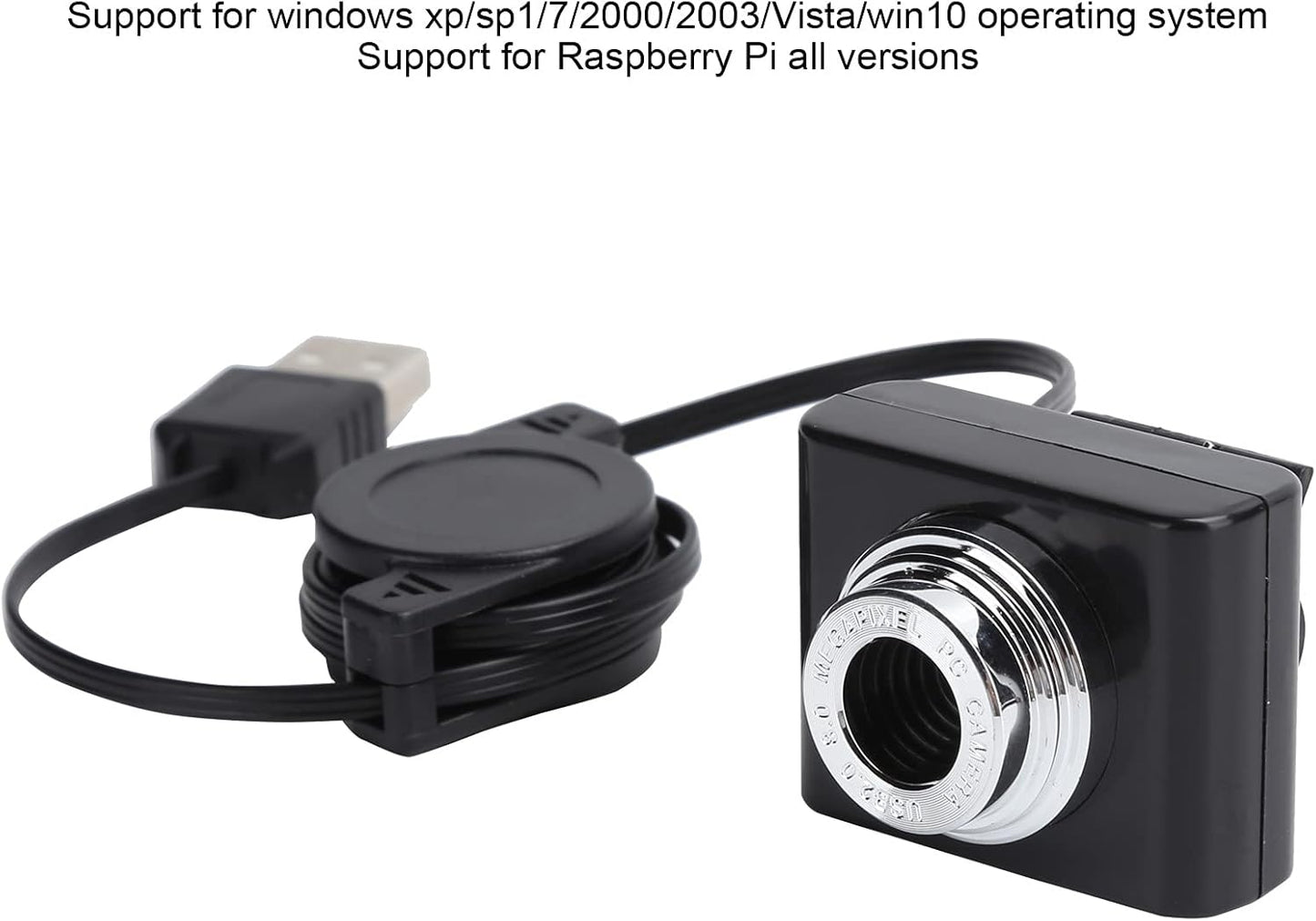 Webcam PC, Mini Webcam Stable avec câble rétractable - Webcam | DR CLICK Informatique