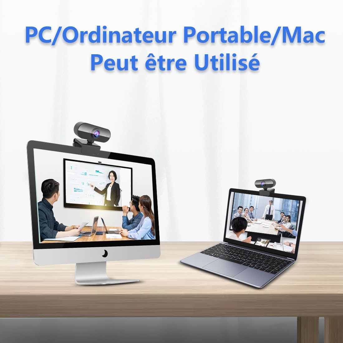 Webcam USB Full HD 1080p – Grand Angle 90°, Micro Antibruit, Plug & Play - Webcam | DR CLICK Informatique