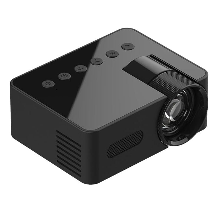 YT100 Mini projecteur de maison, portable, noir, LCD, USB - Visioconférence | DR CLICK Informatique